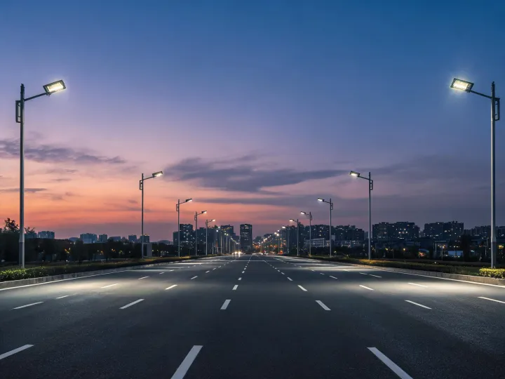 Outdoor roadway lighting