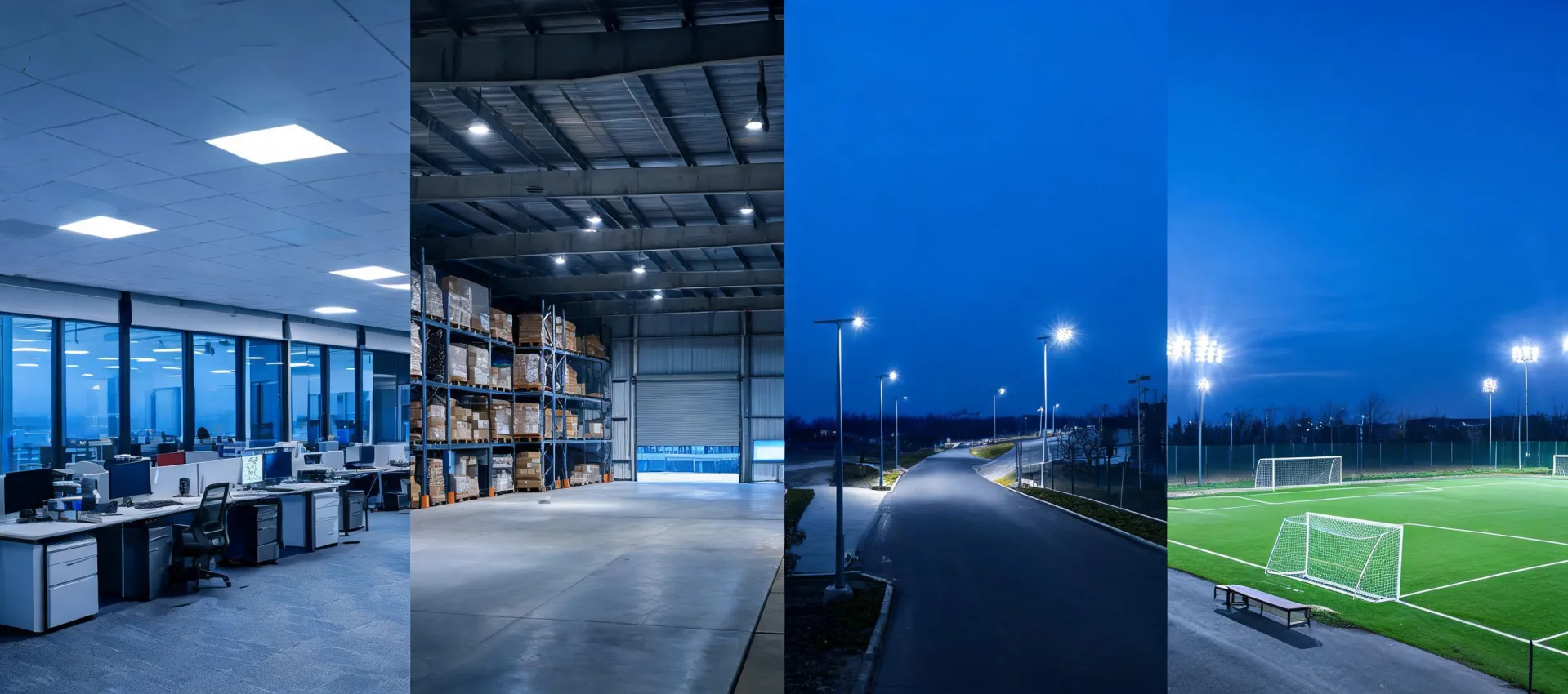 Connected portfolio of professional lighting applications